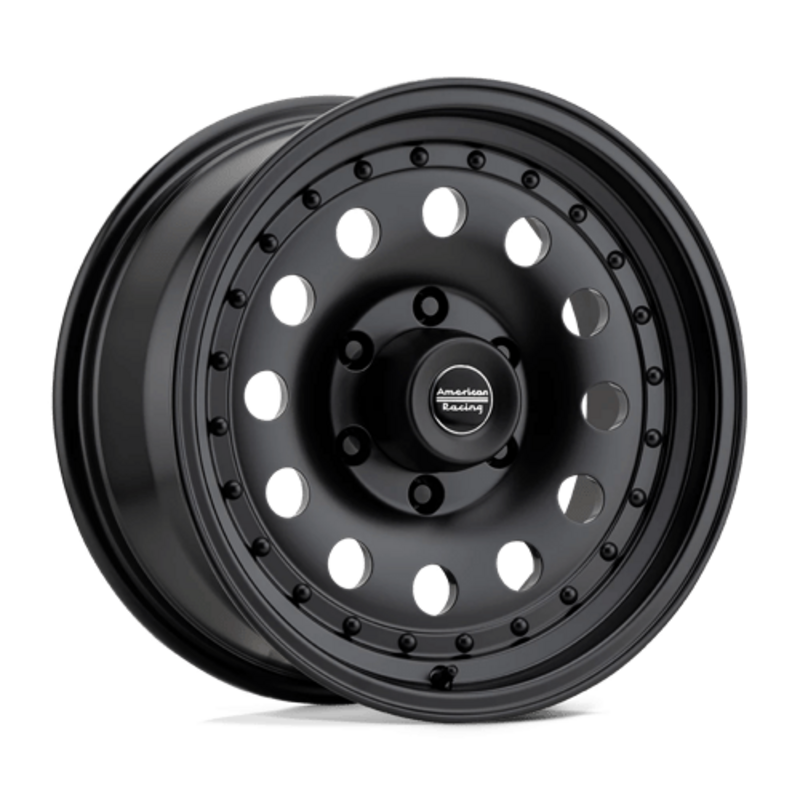 American Racing AR62 Outlaw II 17x8" 6x139.7 ET18, Satin Black