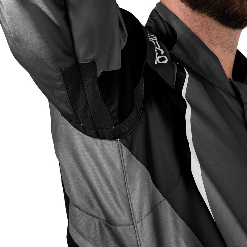 Sparco\u0020Prime\u0020K\u0020Karting\u0020Suit,\u0020Black\u0020\u0026\u0020Grey\u0020\u0028FIA\u00208877\u002D2022\u0029