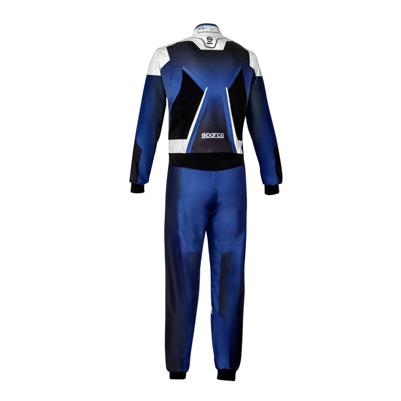 Sparco Prime K Karting Suit Kid, Blue & White (FIA 8877-2022)