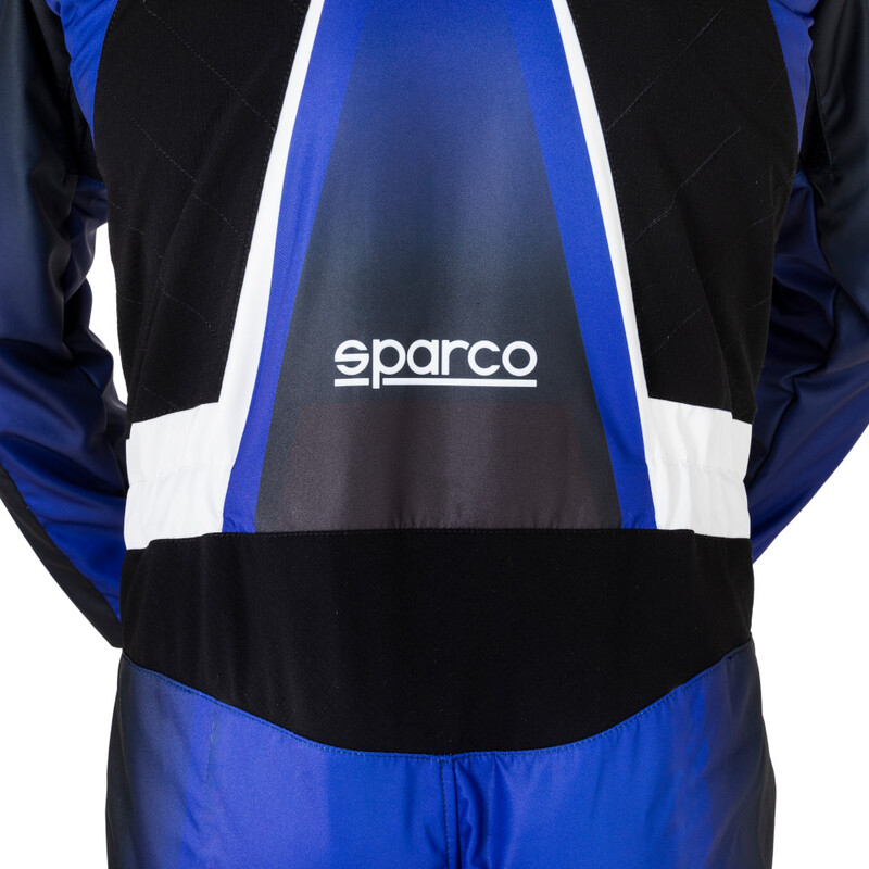 Sparco Prime K Karting Suit Kid, Blue & White (FIA 8877-2022)