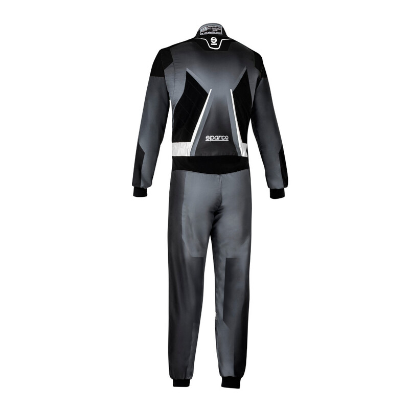 Sparco Prime K Karting Suit Kid, Black & Grey (FIA 8877-2022)