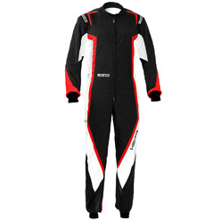Sparco Kerb Karting Suit, Black & Red (CIK-FIA N2013.1)