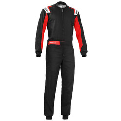 Sparco Rookie Karting Suit, Black & Red
