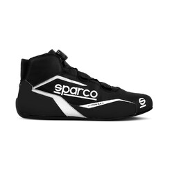 Sparco K-Formula Karting Shoes, Black & White