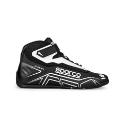 Sparco K-Run Karting Shoes, Black & Grey