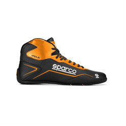 Sparco K-Pole Karting Shoes, Black & Orange