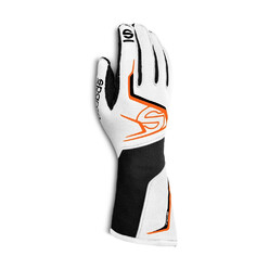 Sparco Tide K Karting Gloves, Black & Orange
