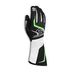 Sparco Tide K Karting Gloves, Black & Green