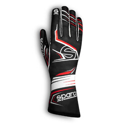 Sparco Arrow K Karting Gloves, Infinity Karting Gloves, Black & Red