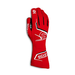 Sparco Arrow K Karting Gloves, Red & White