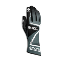 Sparco Rush Karting Gloves, Grey & Black