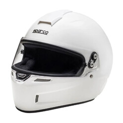 Sparco GP KF-4W CMR Karting Helmet - White (SNELL)