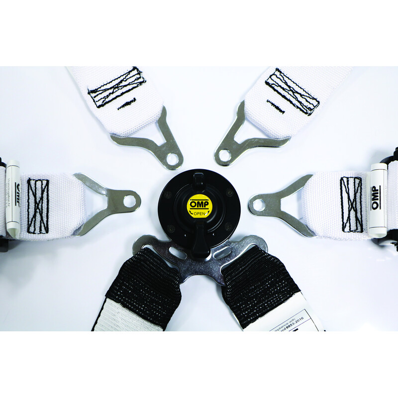 OMP 6 Points 2" ONE-D Formula Harness (FIA, Hans)