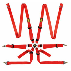 OMP 6 Points 2" ONE Versa Harness (FIA, Hans)