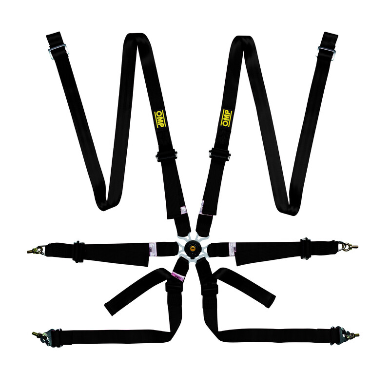 OMP 6 Points 2" ONE Versa Harness (FIA, Hans)