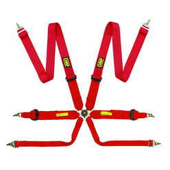 OMP 6 Points 3" Tecnica Harness (FIA, Hans)