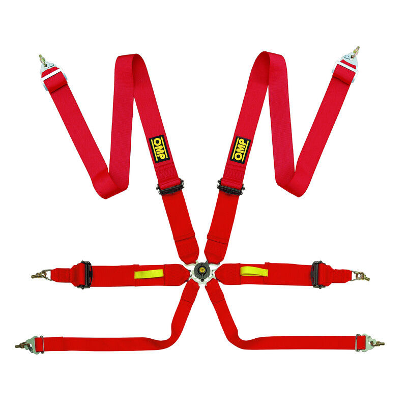 OMP 6 Points 3" Tecnica Harness (FIA, Hans)