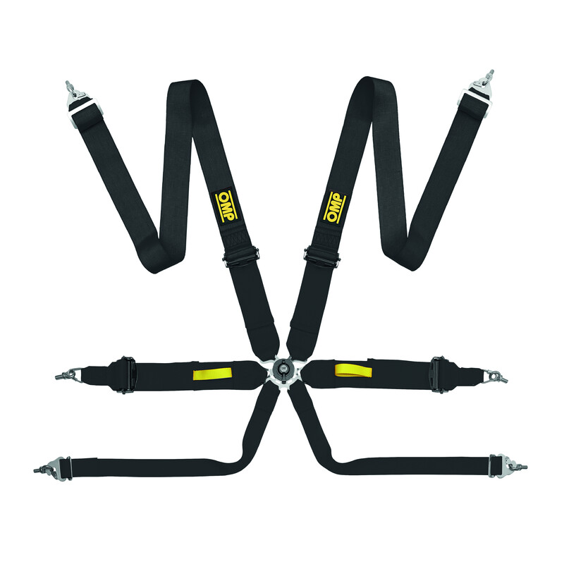 OMP 6 Points 3" Tecnica Harness (FIA, Hans)