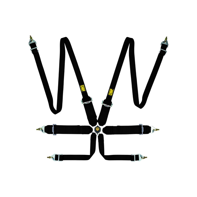 OMP 6 Points 3"+2" First Harness (FIA, Hans)