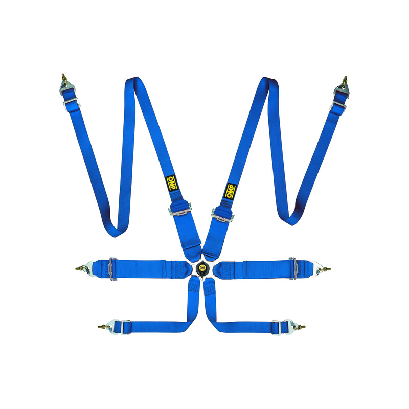 OMP 6 Points 3"+2" First Harness (FIA, Hans)