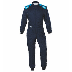 OMP First-S Overall, Navy Blue / Cyan