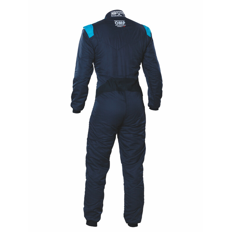 OMP First-S Overall, Navy Blue / Cyan