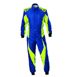 OMP Tecnica EVO Overall, Blue / Yellow