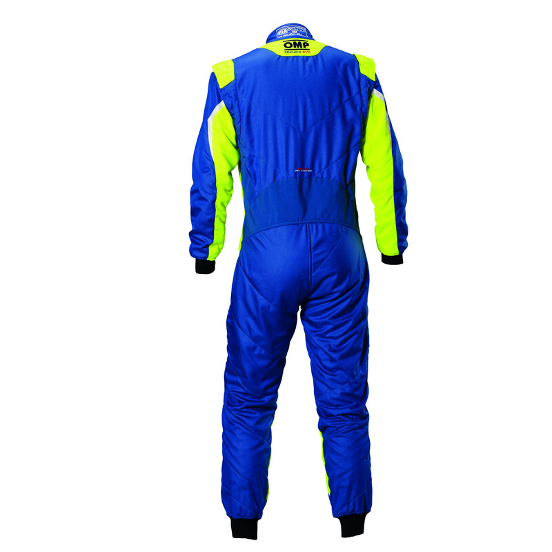 OMP Tecnica EVO Overall, Blue / Yellow