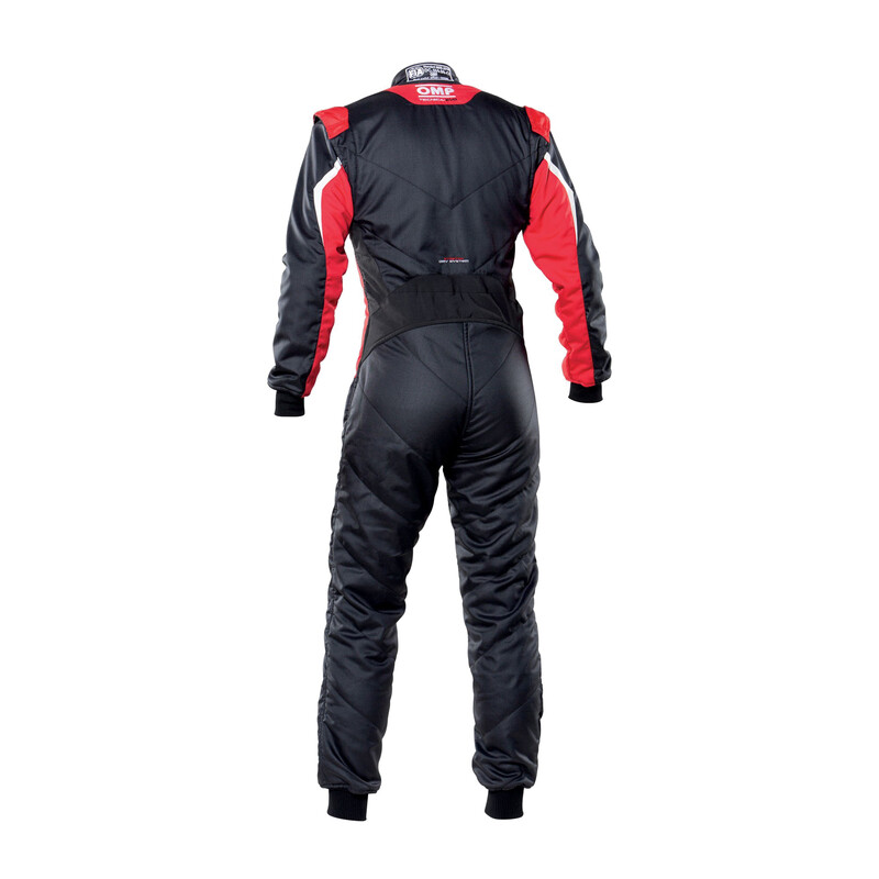 OMP Tecnica EVO Overall, Black / Red