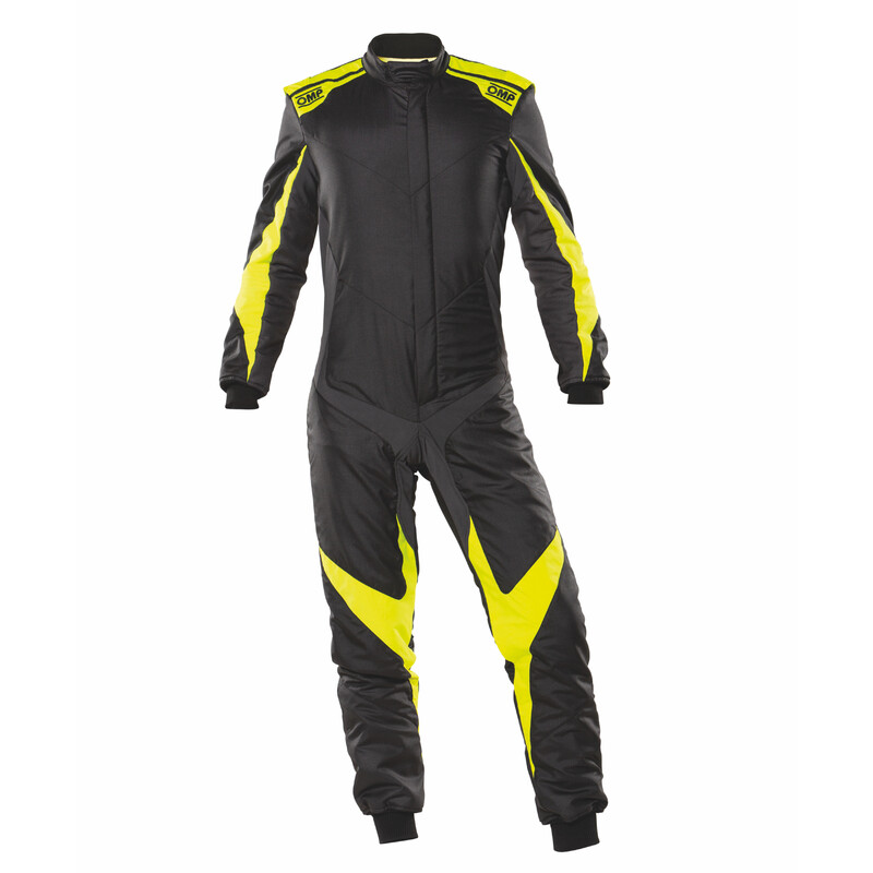 OMP ONE EVO X Overall, Black / Fluo Yellow
