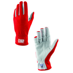 OMP Rally Gloves, Red