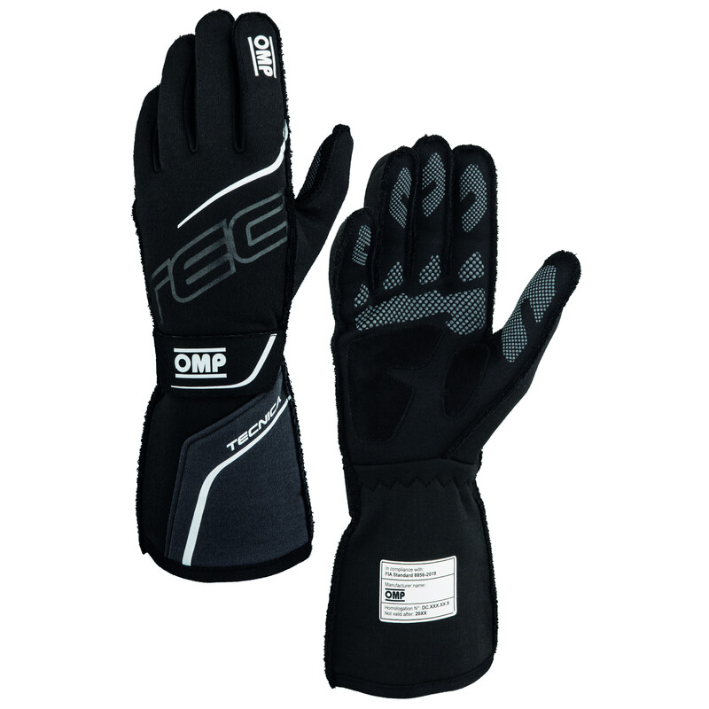 OMP Tecnica Gloves, Black / Anthracite