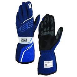 OMP Tecnica Gloves, Navy Blue / Royal Blue