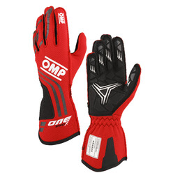 OMP ONE EVO X Gloves, Red