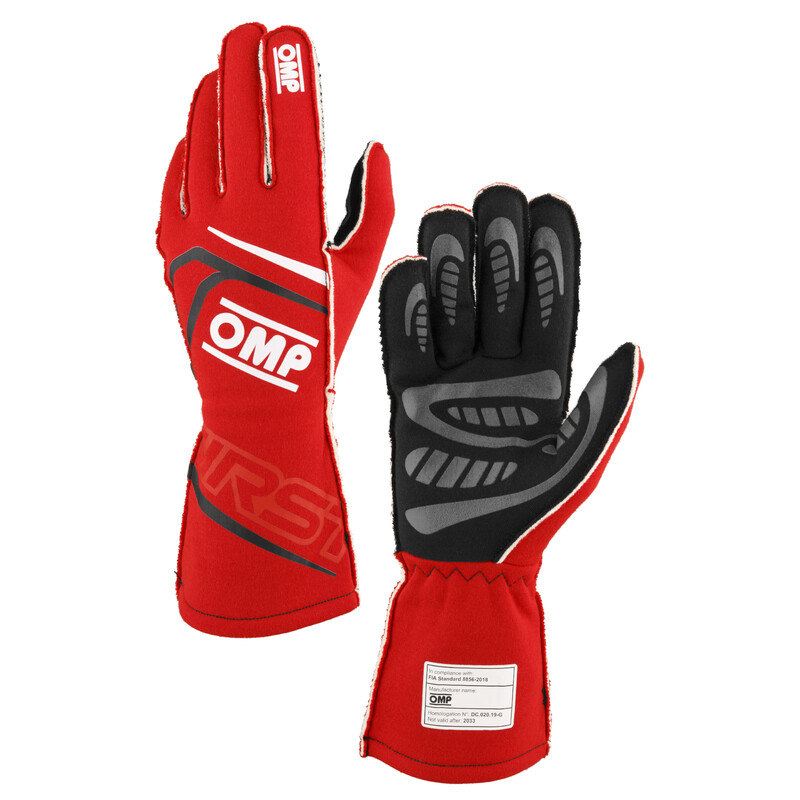 OMP First Gloves, Red