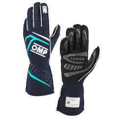 OMP First Gloves, Navy Blue / Tiffany