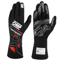 OMP Sport Gloves, Black / Red