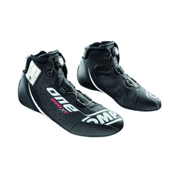 OMP ONE EVO X R Shoes, Black (FIA)
