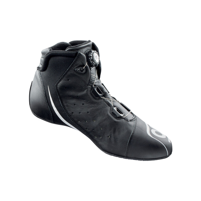 OMP ONE EVO X R Shoes, Black (FIA)