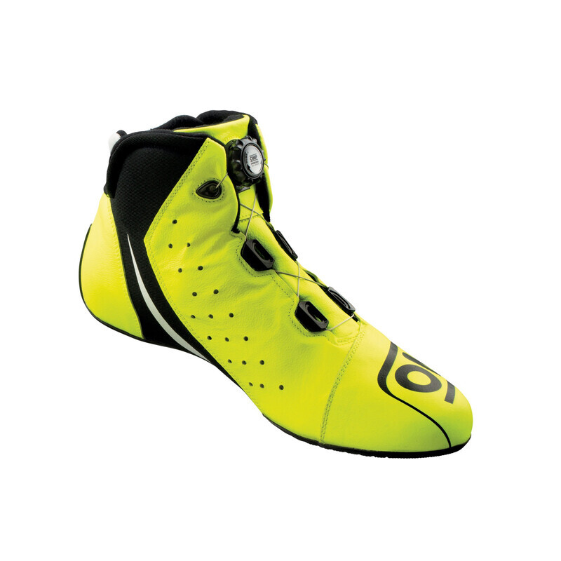 OMP ONE EVO X R Shoes, Fluo Yellow (FIA)