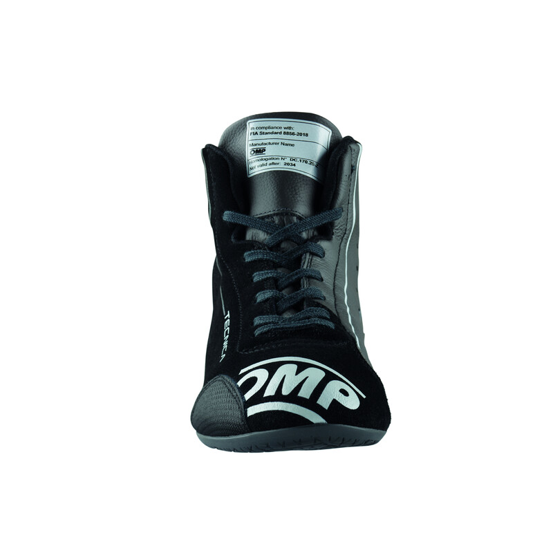 OMP Tecnica Shoes, Black / Anthracite (FIA)