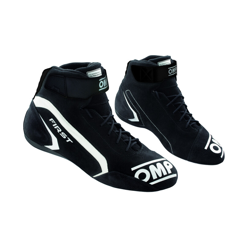 OMP First Shoes, Black (FIA)
