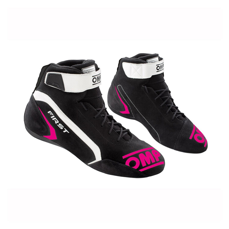 OMP First Shoes, Black / Fuchsia (FIA)