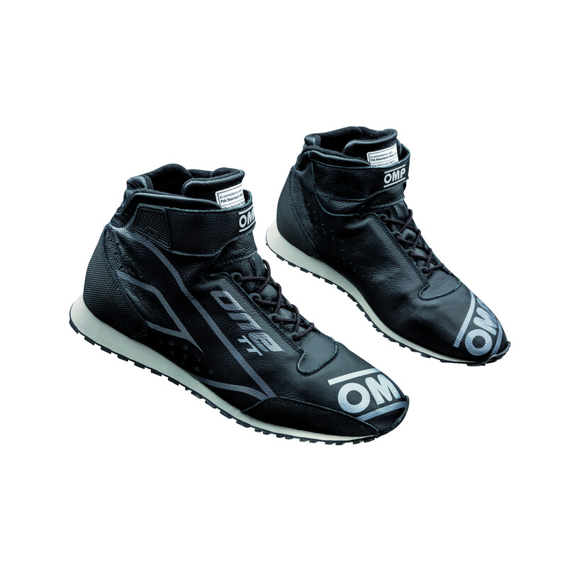 OMP ONE TT Shoes, Black (FIA)