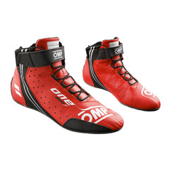 OMP ONE EVO X Shoes, Red (FIA)