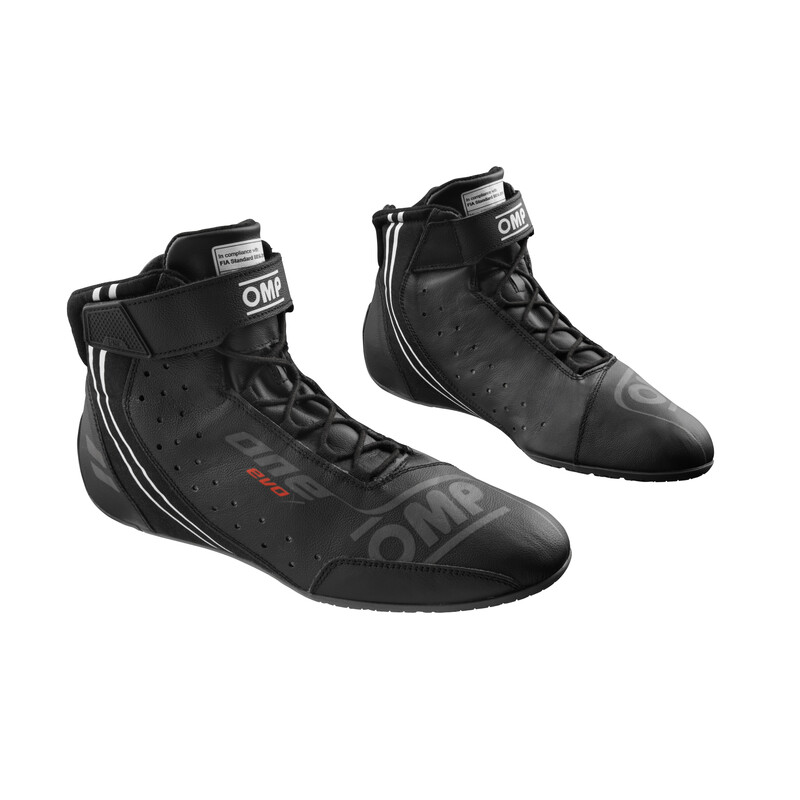OMP ONE EVO X Shoes, Black (FIA)