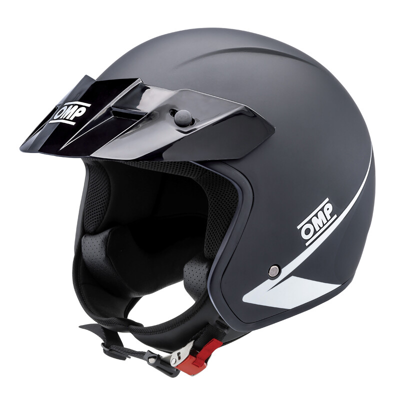 OMP Star Helmet, Matt Black