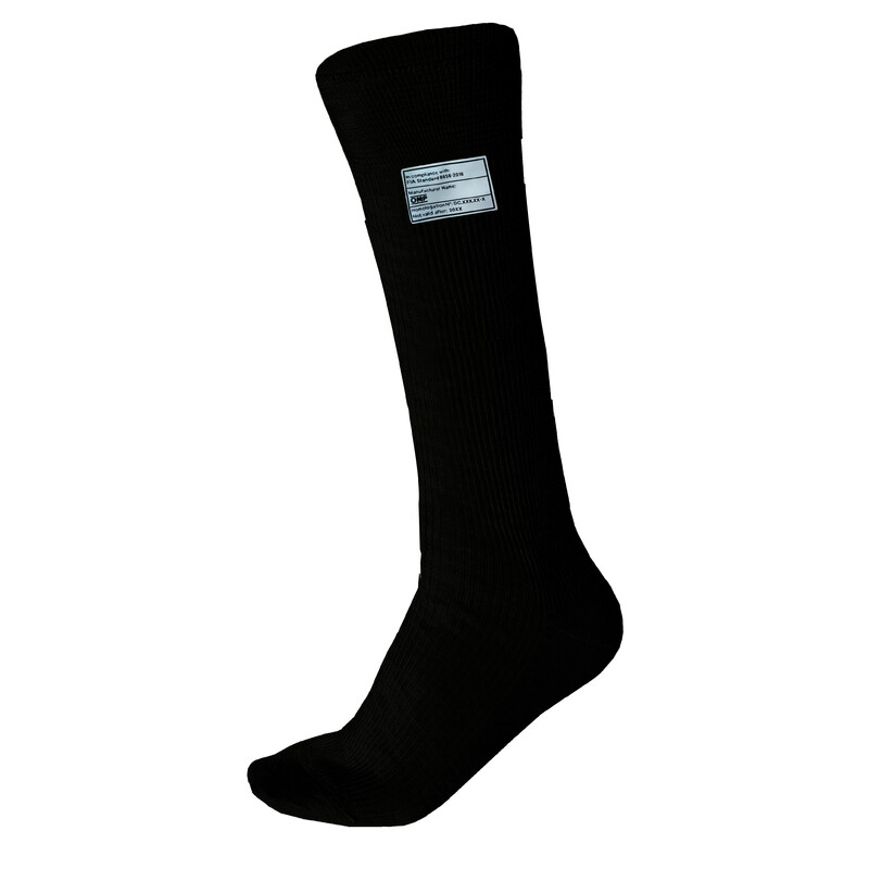 OMP Nomex Socks, Black (FIA)