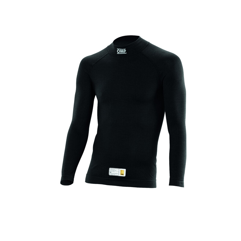 OMP Tecnica EVO Underwear Top, Black (FIA)