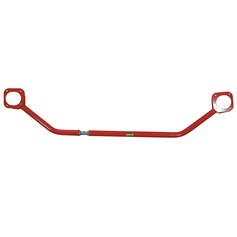 OMP Front Upper Ajustable Steel Strut Brace for Peugeot 207